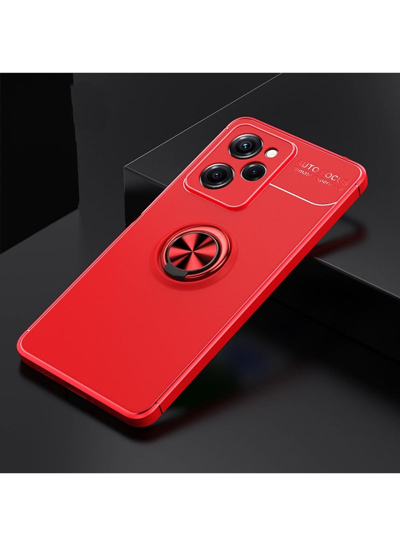 X-level Xiaomi Redmi Note 12 Pro 5G/Poco X5 Pro 5G Case Cover Built-in 360° Rotate Ring Durable Camera len Shockproof Kickstand Phone Holder Protective shell Anti-drop Comfortable touch Accessory - Image 5