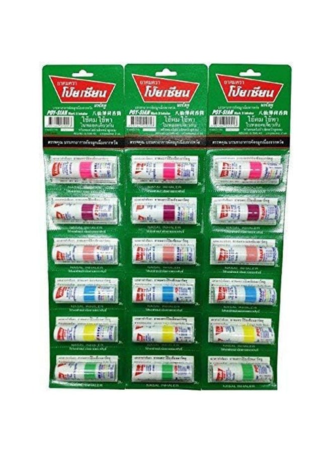 POY SIAN - Mark II Menthol Nasal Inhaler 60 Pieces, 1 Box - 5 Dozen - Image 1