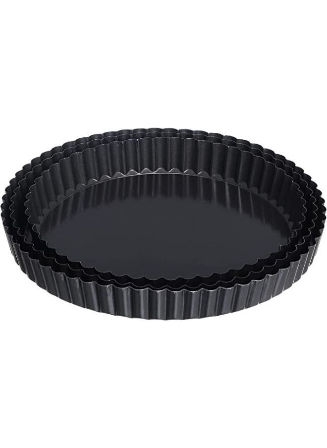 Belly - A set of tart pie trays, pancakes and pizza with a movable base - Image 1