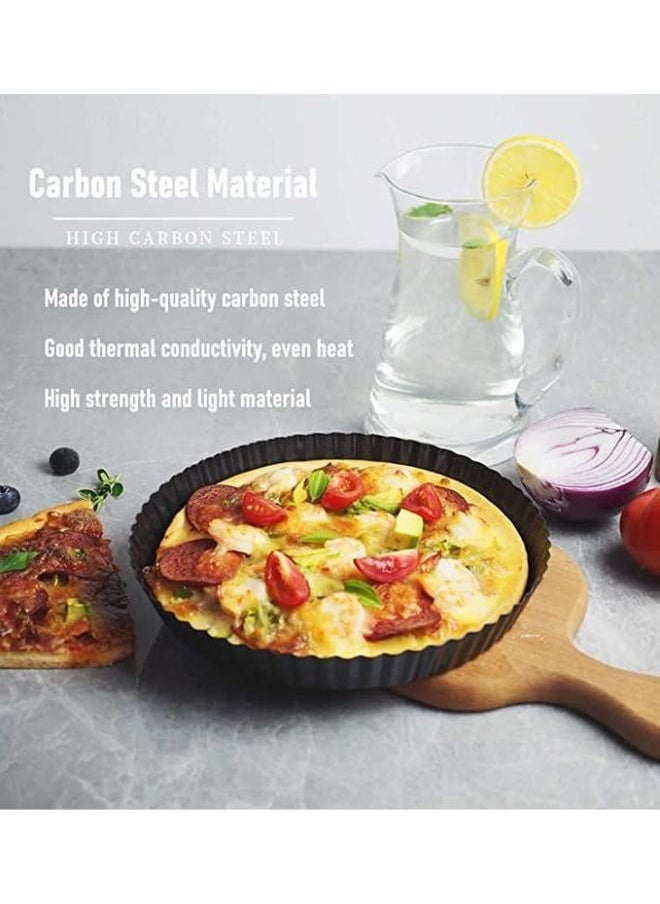 Belly - A set of tart pie trays, pancakes and pizza with a movable base - Image 1