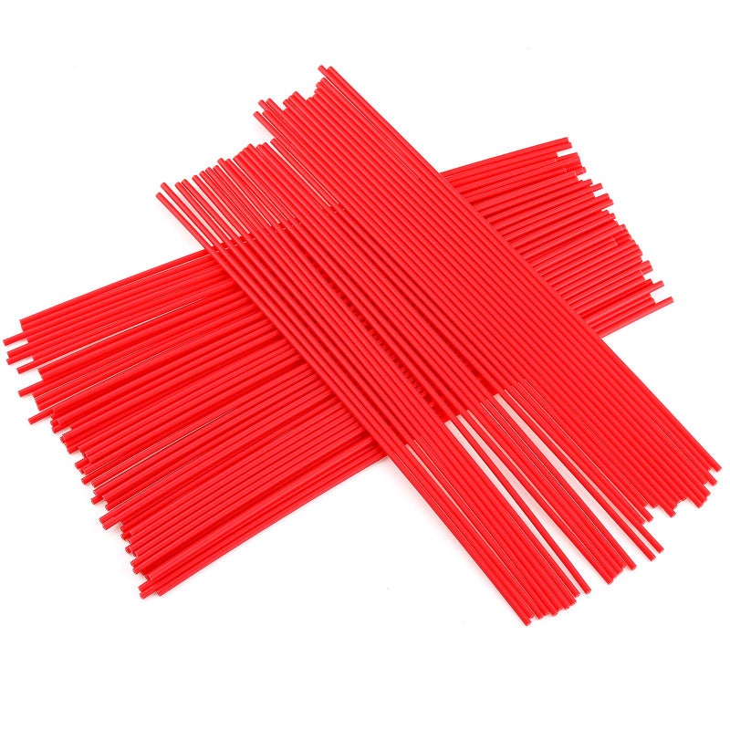 Hotop 100 Pieces Spray Can Straw 787 Plastic Replacement Spray Can Extension Straw