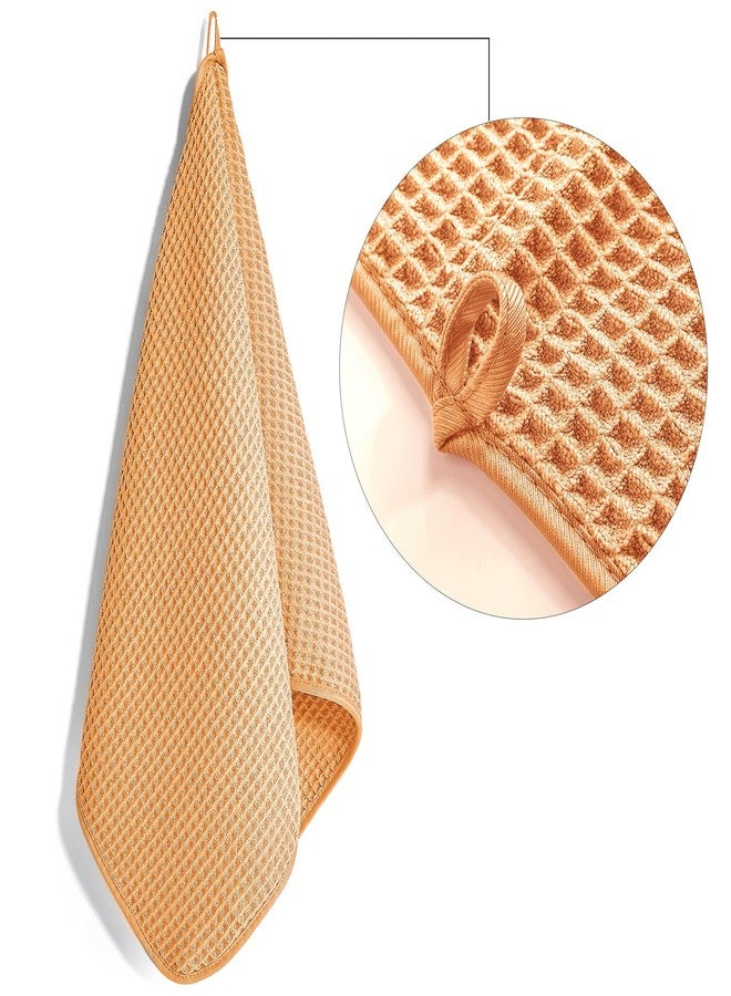 بوليت منشفة بوليت - 430 غرام/متر مربع من الألياف الدقيقة - خالية من الوبر وسريعة الجفاف - بنسيج وافل - 40 × 76 سم - عبوة من 4 قطع - Image 3