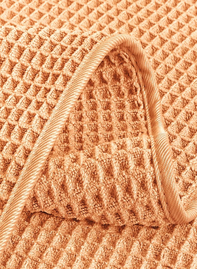 بوليت منشفة بوليت - 430 غرام/متر مربع من الألياف الدقيقة - خالية من الوبر وسريعة الجفاف - بنسيج وافل - 40 × 76 سم - عبوة من 4 قطع - Image 4