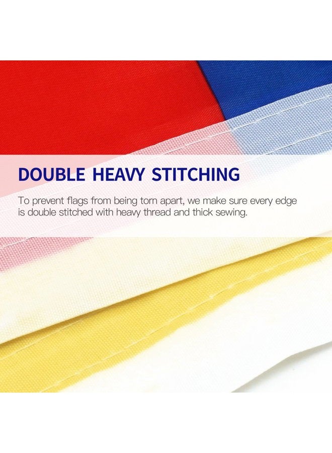 ANLEY Fly Breeze 3x5 Foot Russia Flag - Vivid Color and UV Fade Resistant - Canvas Header and Double Stitched - Russian Federation National Flags Polyester with Brass Grommets 3 X 5 Ft - Image 4