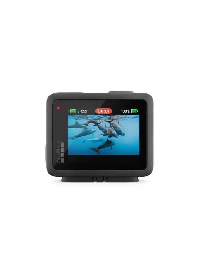 GoPro HERO - Compact Waterproof Action Camera with 4K Ultra HD Video, 12MP Photo, Touch Screen - CHDHF-131-EU - Black - Image 2