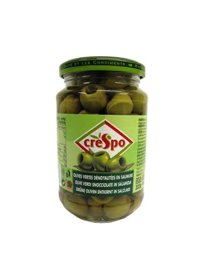 Crespo Pitted Green Olives (Jar) 333g
