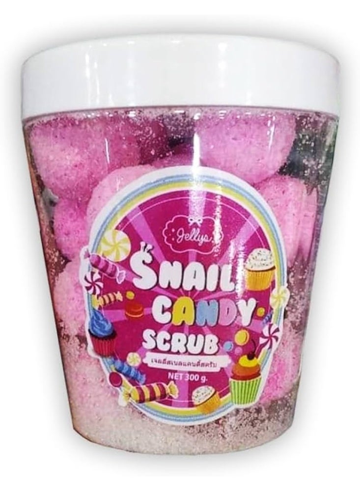 جيليز سكراب كاندي الحلزون (Snail Candy Scrub) – كرات السكر المقشرة للجسم - Image 3