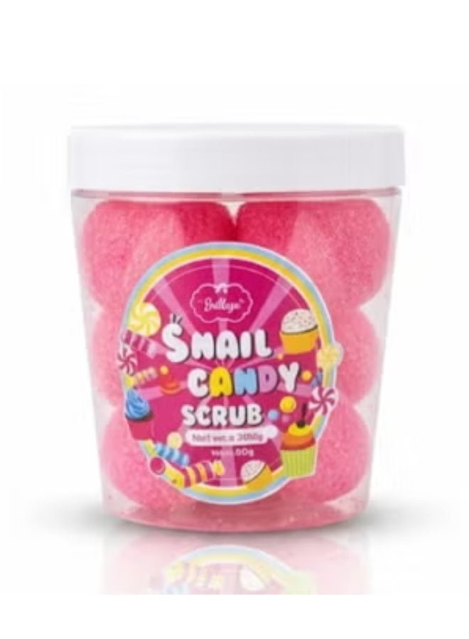 جيليز سكراب كاندي الحلزون (Snail Candy Scrub) – كرات السكر المقشرة للجسم - Image 1