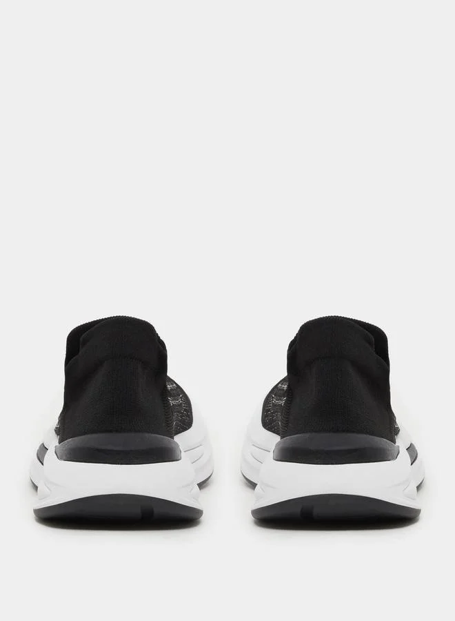 Styli Styli Knitted Chunky Sole Lace Up Sneakers