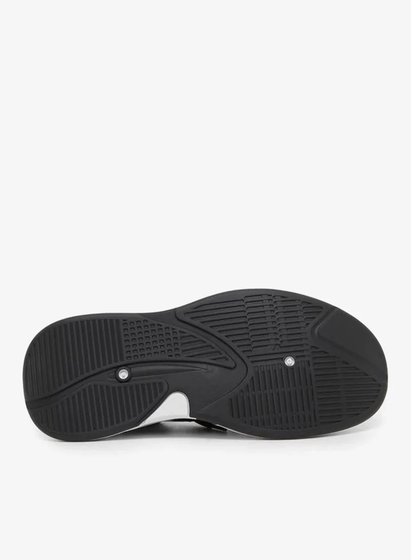 Styli  Knitted Chunky Sole Lace Up Sneakers for Men | Best Price UAE