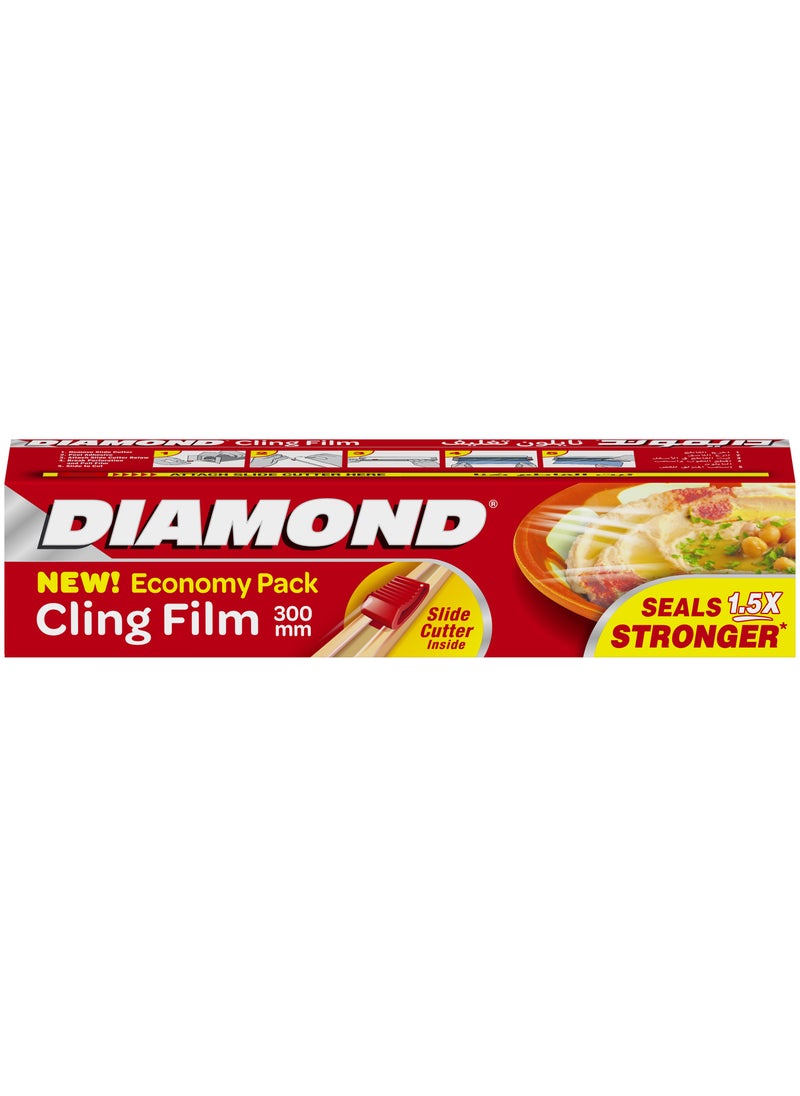 Diamond Ultrs Strong Cling Film Wrap 300mm  - Image 1