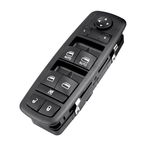 Hsbang Power Window Switch Compatible with 20152022 Jeep Cherokee20152017 Chrysler 20020112020 Chrysler 30020112019 Dodge Charger20162018 Ram 2500350045005500Replaces 68231805AA68271206AB - Image 1