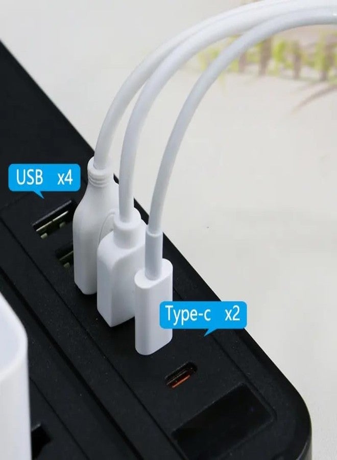 Drumstone 𝟏𝟓 𝐘𝐄𝐀𝐑𝐒 𝐖𝐀𝐑𝐑𝐀𝐍𝐓𝐘 Portable Universal Power Extension Board, Smart Charging and Superior Protection for Your Devices, Durable Power Strip with Advanced Anti-Fire Materials. - Image 4