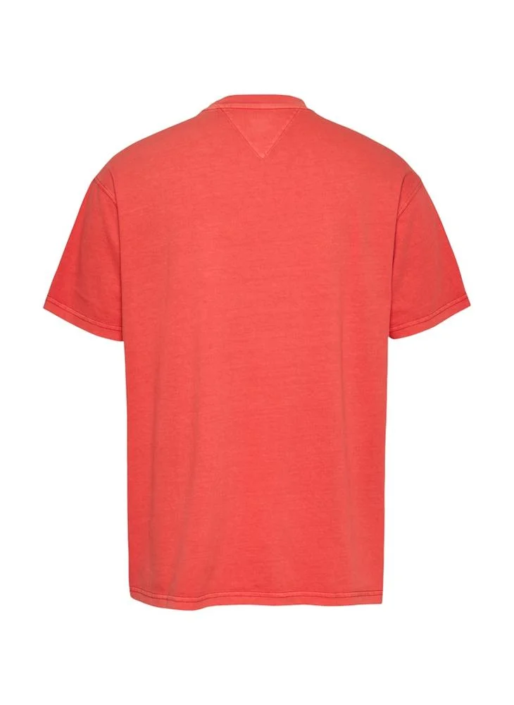 TOMMY JEANS Relaxed Cotton Label T-Shirt