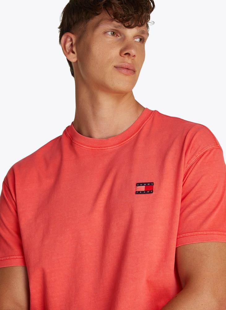 TOMMY JEANS Relaxed Cotton Label T-Shirt  - Image 3