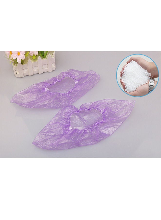 نيبمينينت غطاء حذاء مضاد للماء للاستخدام مرة واحدة من 100 قطعة متعدد الألوان 18سم - Image 2