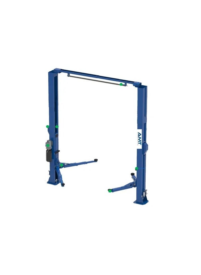 AMT رافعة سيارات 26U 4 طن 2 عمود 3 مراحل مع أرضية واضحة - Image 1