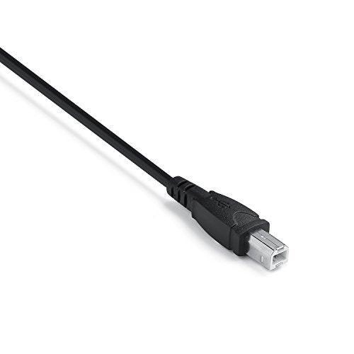 YOUOWO 2 Pack USB 2.0 Cable A Female to USB B Male Cable for Printer Extender Connection Cables USB_A/F-USB_B/M Adapter (USB_A-USB_B Cables Black) - Image 5