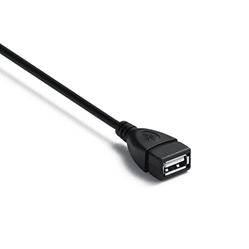 YOUOWO 2 Pack USB 2.0 Cable A Female to USB B Male Cable for Printer Extender Connection Cables USB_A/F-USB_B/M Adapter (USB_A-USB_B Cables Black) - Image 4