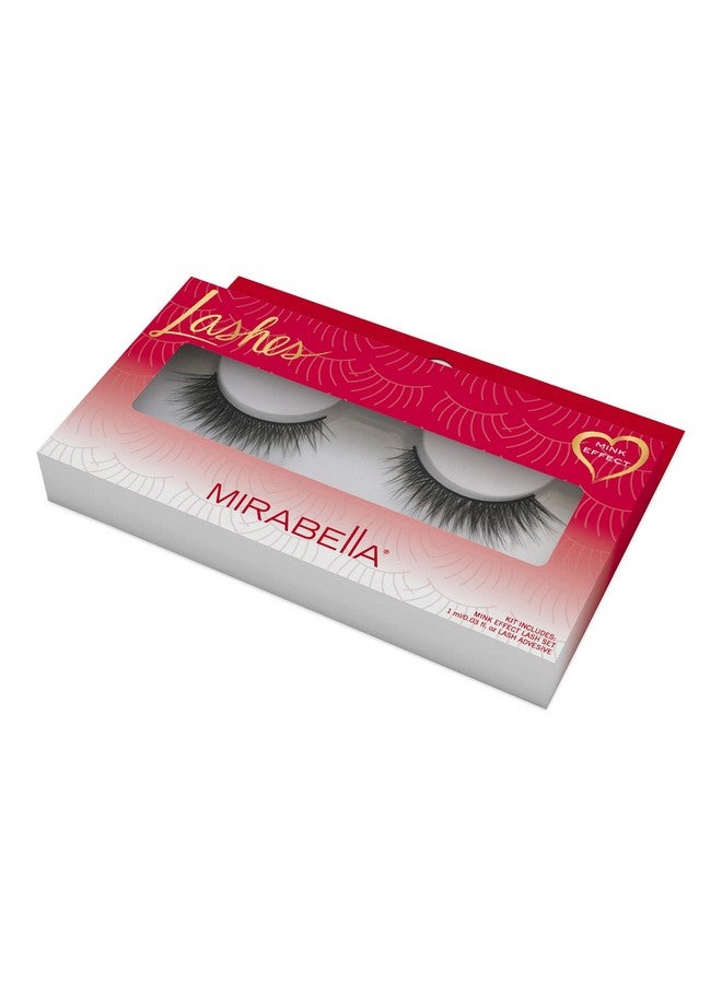 Mirabella Mink Effect Faux Lash Kit Eyelash Set & Adhesive - Image 2