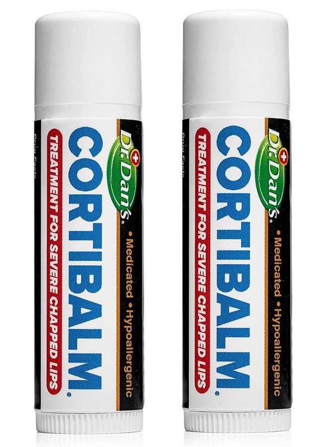 Dr. Dans Dr. Dan's Cortibalm - 2 Pack - for Dry Cracked Lips - Healing Lip Balm for Severely Chapped Lips - Designed for Men, Women and Children - Image 2