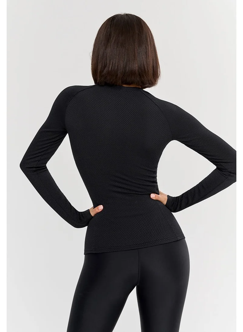 Bona Fide Bona Fide Compression Shirts for Women – Long/Short Sleeve Women’s Workout Crop Top - Designed for Gym, Workout and Running