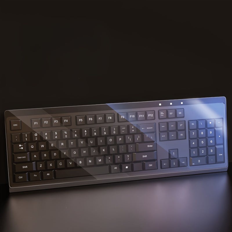 2 Pcs Half Transparent Desktop Keyboard Protector Cover Dustproof Easy To Clean Film For Flat Mechanical Keyboards - Image 1