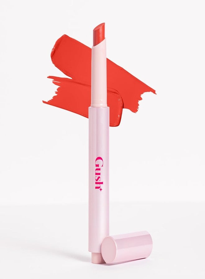 Gush Butter Balm -Glossy Tint Balm | 3-in-1 Plumping Lip Gloss Balm For High Shine | Hydrating | Long Lasting | Glass Shine | Non Drying 1.7g (Slay (Warm Peach)) - Image 1