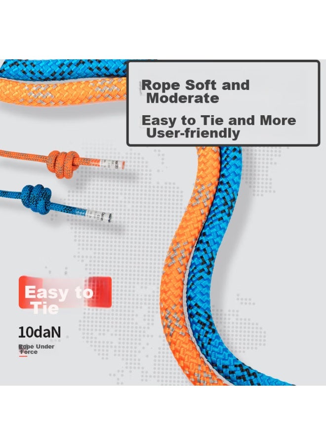 Canle Kanle Outdoor Climbing Rappelling Main Rope, Mountaineering Rope, Rock Climbing Rope, Rescue Rope, High-alude Work Rope, Safety Rope, Wear-resistant Rope - Image 3