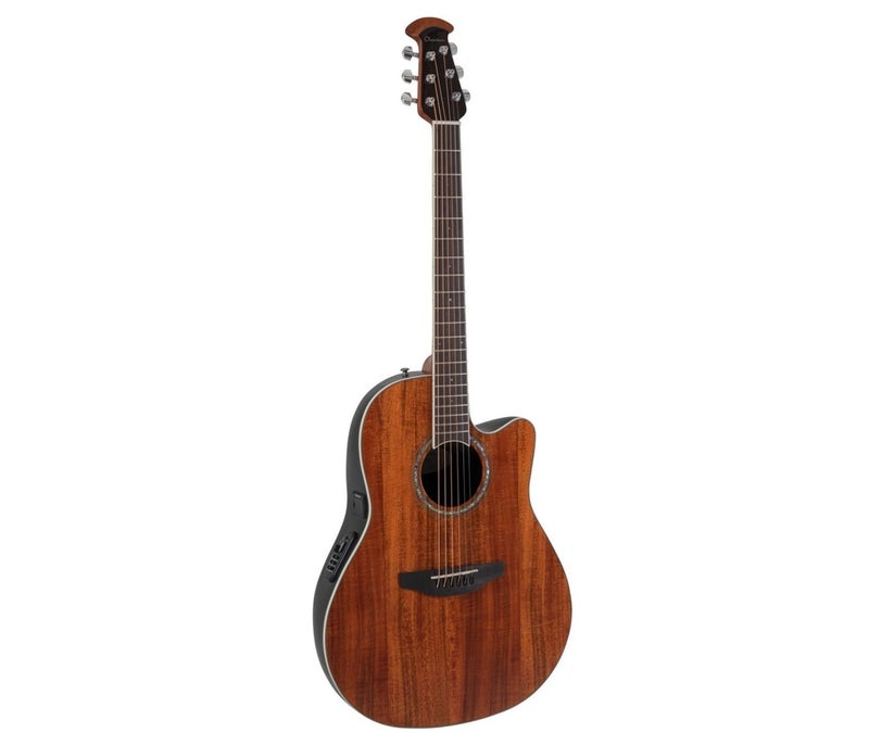 Ovation CS24P-FKOA-G Celebrity Standard Plus Mid Cutaway Electric-Acoustic Guitar -  Figured Koa - Image 4