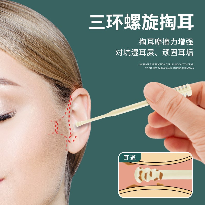 Spot Double-Sided Double-Headed Nose Hair Knife Spot Manual Rotating Shaving Trimmer Cleaning Double-Sided Nose Hair Knife - Image 5