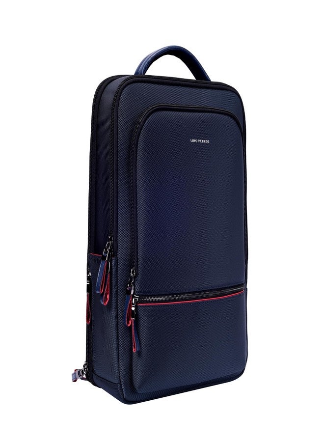 Lino Perros Navy Unisex Backpack - Image 2