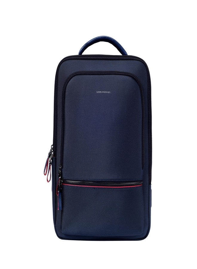 Lino Perros Navy Unisex Backpack - Image 1
