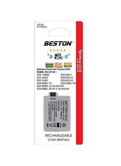 BESTON Beston LP-E5 Camera Battery (1080mAh, 7.4V)  - Image 1