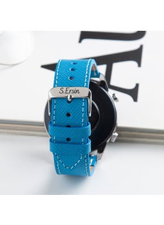 Vagave Samsung Galaxy Watch 4 - 5 - 6 Watch 6 Classic 40MM 43MM 44MM 47MM Watch 5 / Watch 5 Pro 40 44 45 Watch 4 40 42 44 46MM 20MM Leather Strap  - Image 2