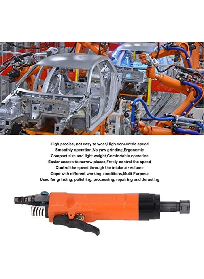 مطحنة هواء بقابس 6 مم، 3000 دورة في الدقيقة، سرعة قابلة للتعديل، تصميم مضغوط ومريح - Image 4