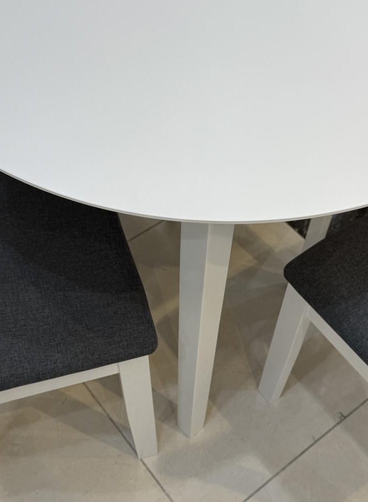KRESLO Round Dining Table With 4 Chairs - Image 3