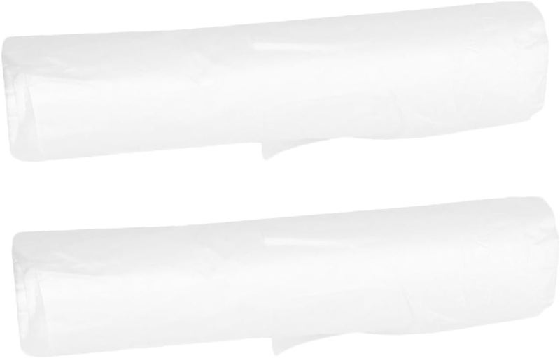 Alipis 2roll Disposable Apron for Hairdressing Dirt Cloak Sleeveless Cape for Salon Home and Kitchen Use Transparent Design Pack - Image 1
