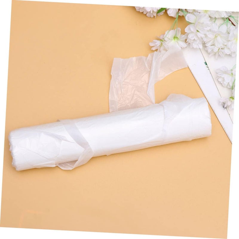 Alipis 2roll Disposable Apron for Hairdressing Dirt Cloak Sleeveless Cape for Salon Home and Kitchen Use Transparent Design Pack - Image 5