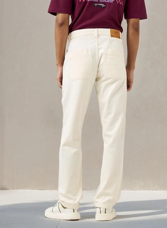 Lee Cooper Lee Cooper Straight Fit Jeans with Pockets