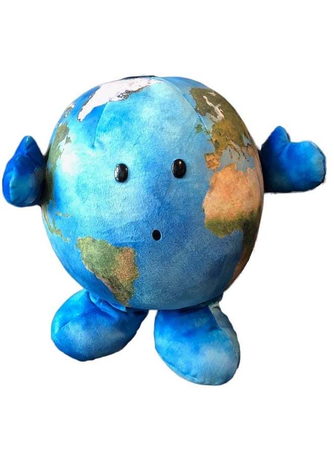 Celestial Buddies Our Precious Blue Planet Earth Buddy Science Space Solar System Educational Stuffed Plush Toy - Image 2
