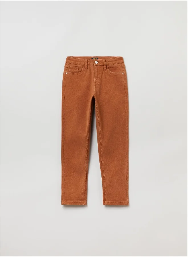 او في اس Ovs Girls Coloured Denim Trouser