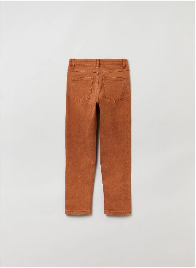 او في اس Ovs Girls Coloured Denim Trouser