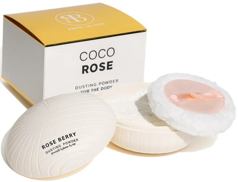 ROSE BERRY Coco Rose Dusting Powder For The Body 200g - Image 2