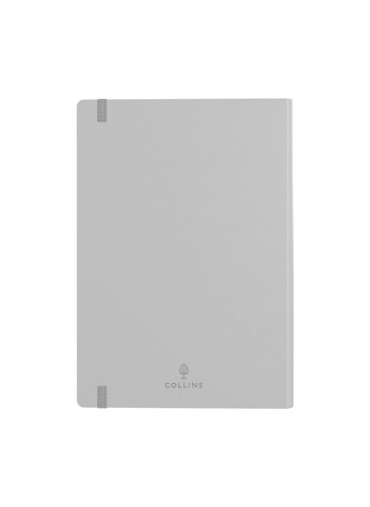 Collins - Collins Legacy 2025 Planner - A5 Week To View Diary - Grey- (CL53.55-25) - Professional Weekly Planner with Soft Touch Cover - Image 1