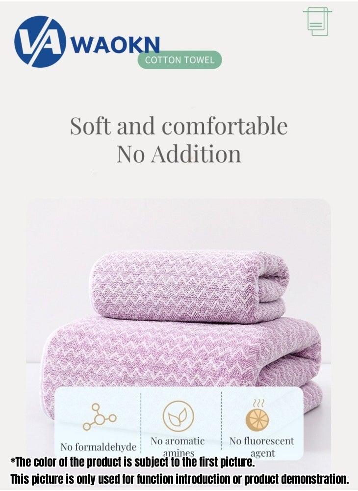 WAOKN - 1 towel + 1 bath towel Shower Wrap Towel Body Towel Quickly Drying Home Bath Towel Shower Towel Wrap for Party Travel Shower Sauna Bathroom - Image 1