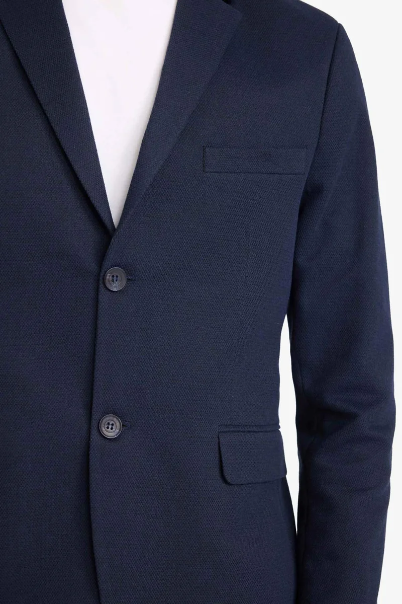 Defacto  Slim Fit Cotton Blazer for Men | Best Price UAE