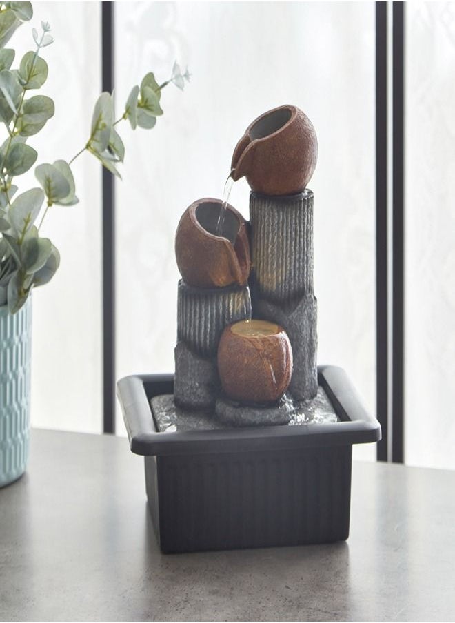 Home Box Albane Fountain With Head Light 21x25x17 cm  - Image 1