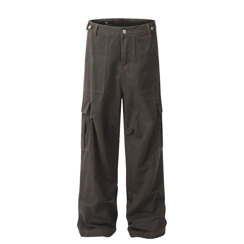 Unisex Classic Denim Jeans Loose Fit Daily Outdoor Wear - Image 1