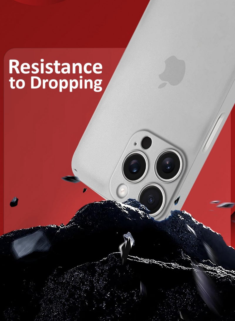 ( for iPhone 16 Pro ) Case Cover Air Skin Series Back Cover Sturdy Durable Thin Case Drop Protection Cover Clear - Image 2